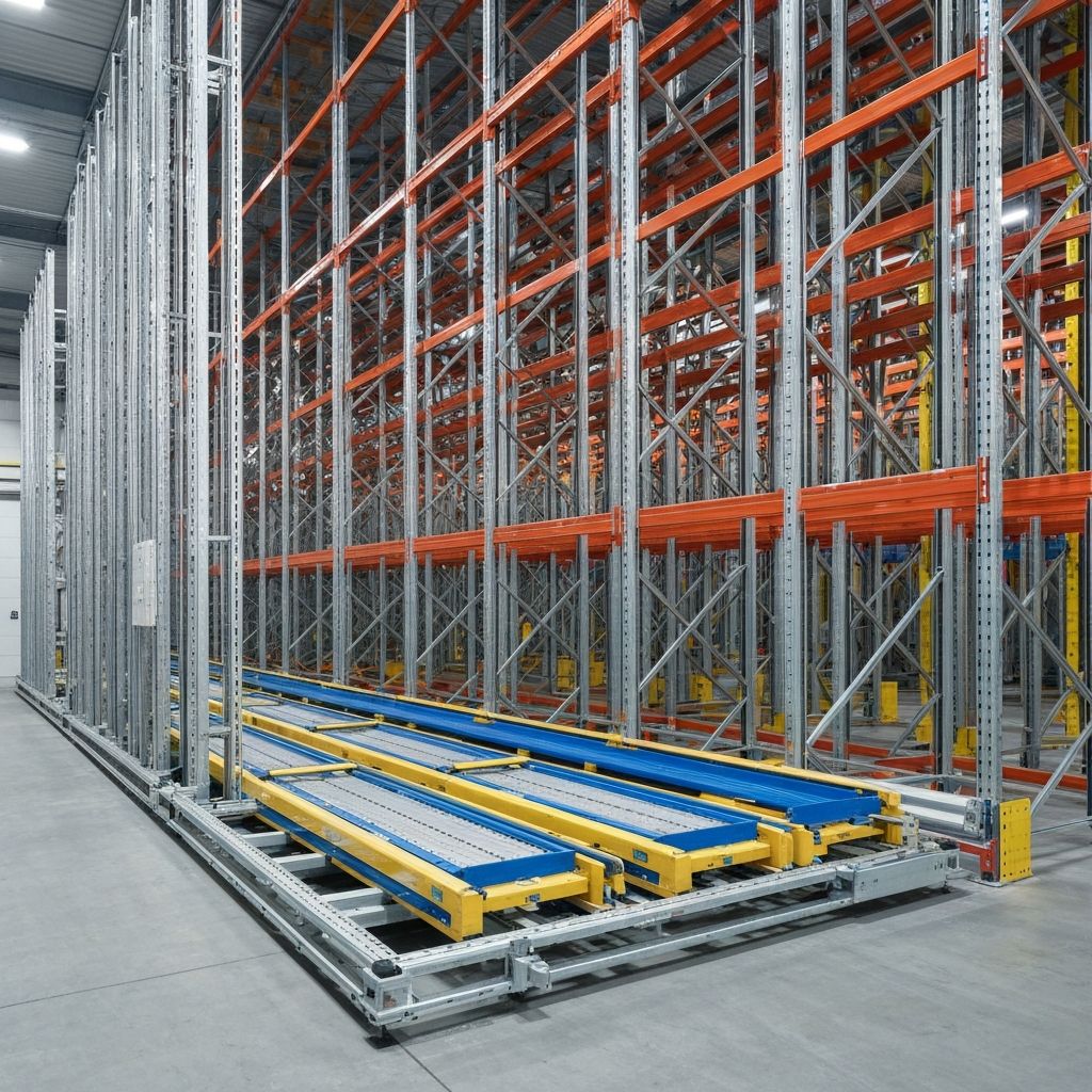 Push Back Racking Or Pallet Shuttle Systems? How To Choose